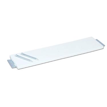 Imagem de Champro Estaca de borracha oficial Pitch branca, 15 x 60 cm