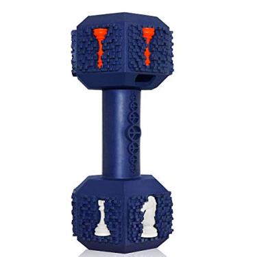 Imagem de LPHSNR adorável brinquedo para cães para mastigadores agressivos, brinquedos interativos duráveis para cães de borracha natural resistente para cães grandes e médios