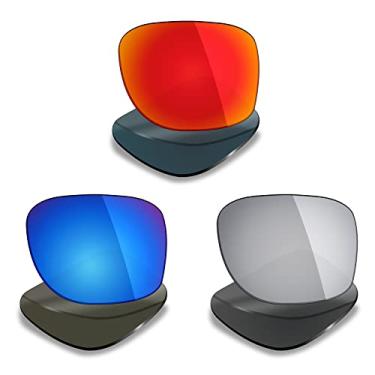 Imagem de 3 pares de lentes polarizadas de substituição Mryok para óculos de sol Oakley Scalpel – Opções