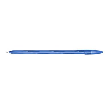 Imagem de CIS Caneta Esferográfica SPIRO GLOW Ponta 0.7mm, Azul, Caixa com 12 unidades