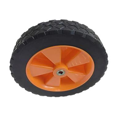 Imagem de Rolamento de de substituição de vagão dobrável de 7" para jardim utilitário ao ar livre carrinho de mão carrinho de mão