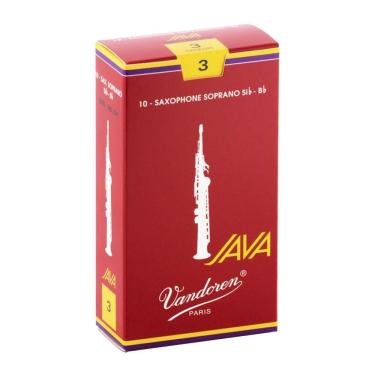 Imagem de Palheta Vandoren Java Red Cut Nº 3 Para Sax Soprano
