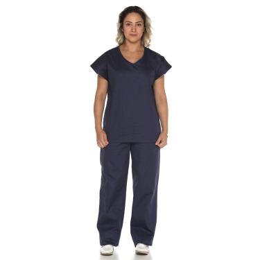 Imagem de Pijama em Algodão Uniforme Centro Cirúrgico Manga Curta