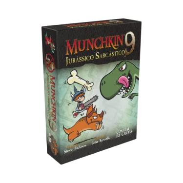 Imagem de Galápagos, Munchkin 9: Jurassic Snark (Expansão), Jogo de Cartas para Amigos, 3 a 6 jogadores, 60-90 minutos por partida