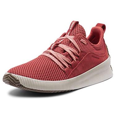 Imagem de Sorel - Tênis feminino Out 'N About Plus, à prova d'água, camurça e malha, Dusty Crimson, 11