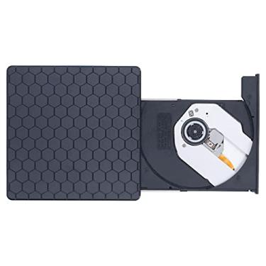 Imagem de Gravador de DVD, CD DVD VCD Unidade de DVD Externa Tamanho Portátil de Alta Velocidade para Laptop