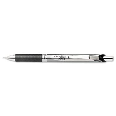 Imagem de Lapiseira Pentel Pl77a Energize Automatic Mechanical – Tamanho de grafite de 0,7 mm – Preta – Pacote com 2 lápis