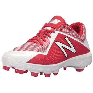 Imagem de New Balance Tênis de beisebol masculino 4040 V4 TPU moldado, Vermelho/branco., 15