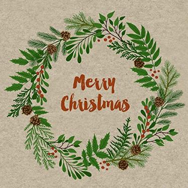 Imagem de Guardanapos Papel Xmas Berry Wreath, Colorido, 20 unidades, Paper Design