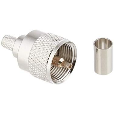 Imagem de Conectores de crimpagem MPD Digital UHF PL259 para LMR-240, CNT-240, RG8X, Mini-8 e RG59 Tipo Coaxial, 15