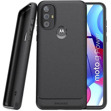 Imagem de Encased Capa protetora fina para Moto G Power 2022, Capinha de Celular | Capa de aderência slim fit, preto fosco (Motorola G-Power 2022)