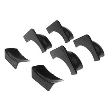 Imagem de Acessórios de mesa de bilhar Fityle – Forro de bolso de plástico durável – Conjunto de 6 – incluindo 2 lados e 4 cantos