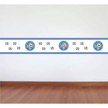 Imagem de Adesivo Faixa 3 Unidades Time Futebol Bahia 1mx15cm