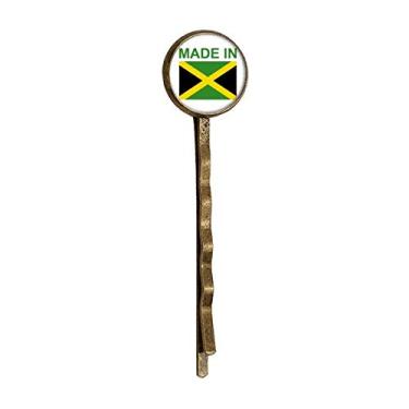 Imagem de Feito na Jamaica Country Love Retro Metal Hair Bobby Pin Headwear