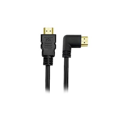 Imagem de PIX Cabo HDMI 2.0 4K 19 Pinos - Plug 90 Graus, 10 Metros