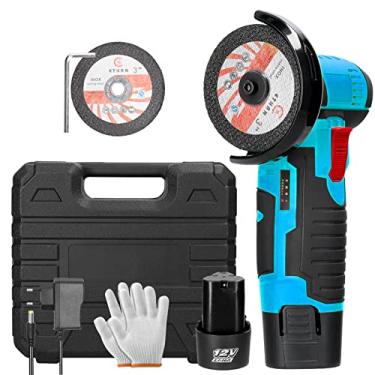 Imagem de Bulaned Rebarbadora elétrica portátil multifuncional 19500rpm para corte, polimento, telha cerâmica, madeira, pedra, aço