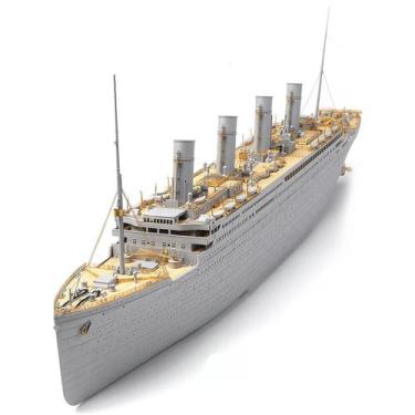 Imagem de Kit Plástico Navio Rms Titanic Com Led Edição Premium 1/400 Academy 14