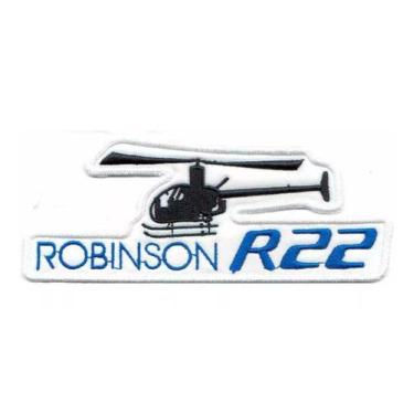 Imagem de Patch P/ Camiseta Bone - Helicoptero R22 Robinson - Hdm Bordados