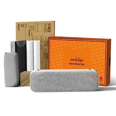 Imagem de JOYID PeriPage A4 Impressora de Papel Transferência Térmica Direta Impressora Sem Fio Móvel 210mm Mini Impressora Fotográfica Móvel USB Conexão BT Suporte 2''/3''/4'' Impressão de Largura de Papel A