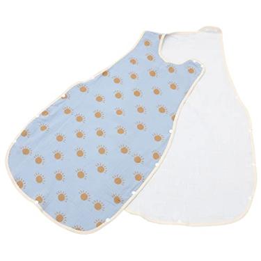 Imagem de Totority Saco de dormir crepe para bebês para saco de dormir de verão saco de dormir infantil cobertor usável para crianças saco de dormir de bebê de algodão saco de dormir bebê