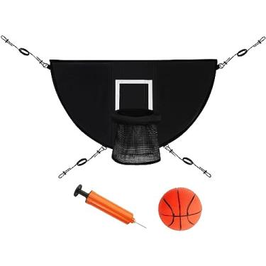 Imagem de Deevoka Mini cesta de para trampolim rack de durável ao ar livre brinquedos esportivos meninos e meninas jogo de acessórios