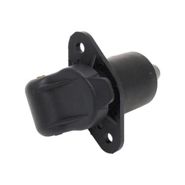 Imagem de ＫＬＫＣＭＳ Adaptador de conector de reboque, tomada de 3 pinos, plug in rv, trator, reboque para carro, barco, veículo comercial, van, tomada