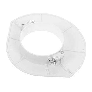 Imagem de Gadpiparty 2 Peças Modelo De Preenchimento De Orifício De Obstrução Encaixe De Tubulação De Água Placa De Encaixe De Plástico Panela De Prato Pratos Espadas Pvc Acessórios Branco Cano De Água