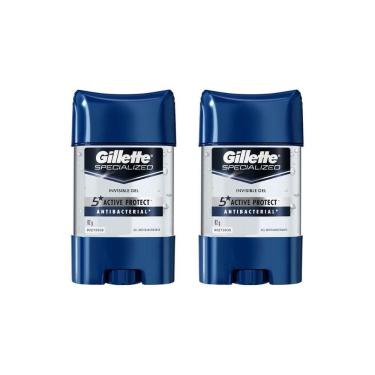 Imagem de Desodorante Stick Gillette Clear Gel Antibac 82G-Kit C/2Un