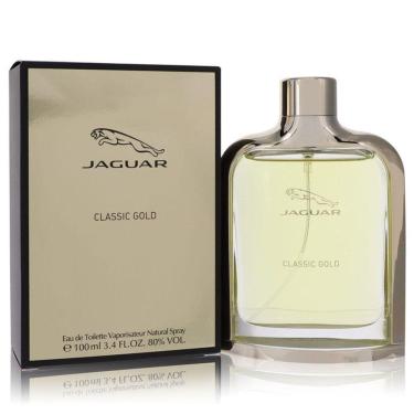 Imagem de Perfume Jaguar Classic Gold Eau De Toilette 100ml para homens