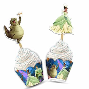 Imagem de Seyal® Embalagem de cupcake Os Príncipes e o Sapo