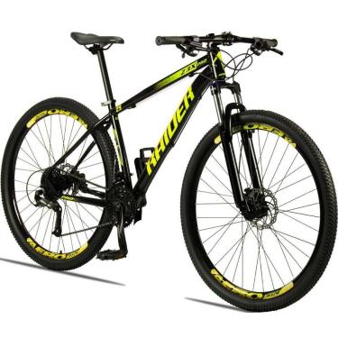 Imagem de Bicicleta 29 Raider Z3X Pro 27V Câmbio Traseiro Shimano Altus ​Freio Hidráulico Suspensão com Trava-Unissex
