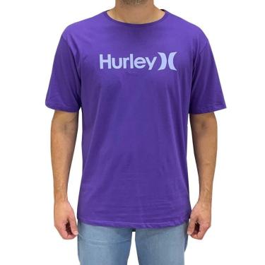 Imagem de Camiseta Hurley Masculina O & O Solid Manga Curta 30289-Masculino