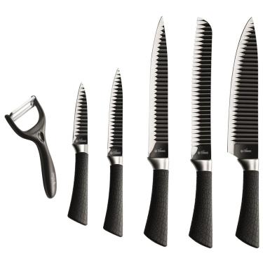 Imagem de Conjunto de Facas Mundial Gourmet em Inox e Antiaderente 7500-6P – 6 Peças 