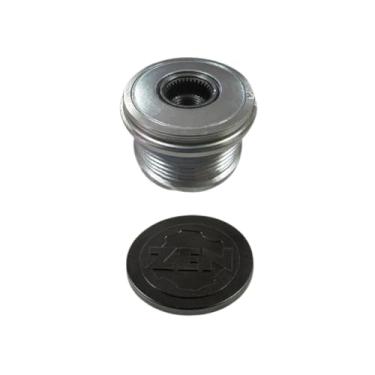 Imagem de Polia Roda Livre Alternador C2 C3 C4 C5 Berlingo Xsara Picasso 1.4 1.6 Hdi 107 206 207 307 308 407 1007 3008 5008 Bipper Expert Partner 1.4 1.6 Hdi Fiesta 1.4 1.6 Tdci Sx4 1.6 Lan cia Phedra 2.0 2.2 Ducato Scudo Ulysse Maz da 2 3 Referencia Ika 354351 Ina F23659102 F23659105 F23659107 Luk 535019410 