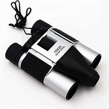 Imagem de Binóculos para adultos 10X25 câmera digital 101M / 1000M USB para gravação de vídeo fotográfico de turismo