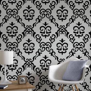 Imagem de Estêncil vintage de 70 cm rococó barroco retrô luxo vintage tinta mandala grande para decoração modelo paredes reutilizáveis, padrões de parede de nicho grande, móveis de azulejo, as sementes,