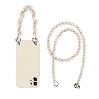 Imagem de Capa de telefone de silicone líquido para colar crossbody original para iphone 12 Pro Max MiNi 11 Pro Max X XR XS Max 6S 7 8 plus, 1, Para iPhone 11 Pro