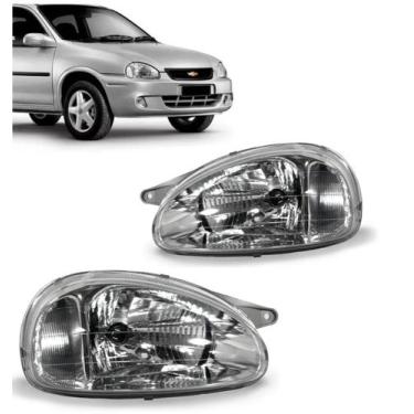 Imagem de Farol Corsa 2002 2001 2000 99 98 97 96 95 94 Classic 03 A 10 - JCV DFB