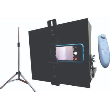 Imagem de Teleprompter 12,9  Tripe/controle Remoto/adaptador D Celular - Texano