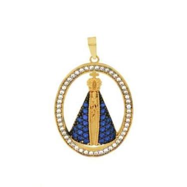 Imagem de Pingente De Ouro 18k Nossa senhora - Elegancy Joias