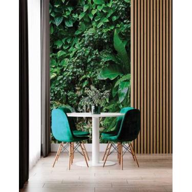 Imagem de Papel de Parede 3D Painel 2M Folhas Jiboia Dolar Vivo Adesivo realista