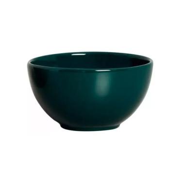 Imagem de Conjunto 6 bowls Slim verde petróleo 350 ml - Alleanza Cerâmica