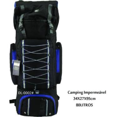 Imagem de Mochila Camping Cargueira 80 Litros Dl0002 - Plat1