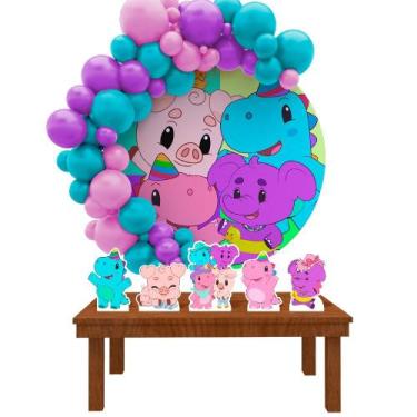 Imagem de Kit Festa Painel Redondo Baby Tube- IMPAKTO VISUAL