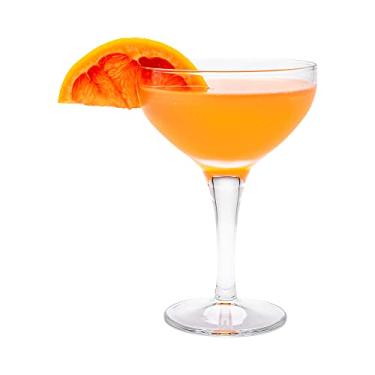 Imagem de Cascata Coupe de champanhe de vidro de 200 ml – 9,5 cm x 9,5 cm x 14 cm – caixa com 6 unidades – Restaurantware, transparente (RWG0073)