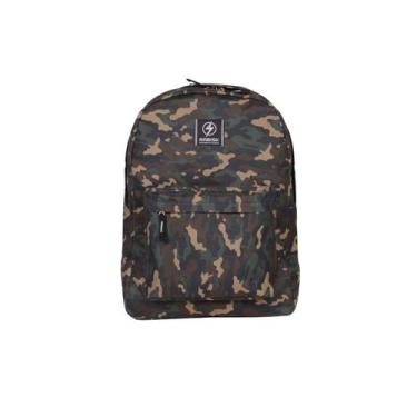 Imagem de Mochila Escolar Rabisk Camuflada Masculina Juvenil 