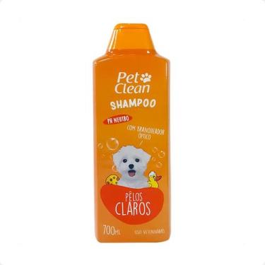 Imagem de Shampoo e Condicionador Pet Clean Pelos Claros 2 em 1 - 700ml