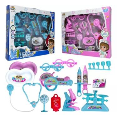 Imagem de Kit Médico Infantil Brinquedo Divertido e Educativo Com Acessórios - T