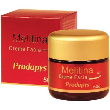 Imagem de Creme Facial Melitina 50g Prodapys, Creme Facial, Único, 50g, Marrom