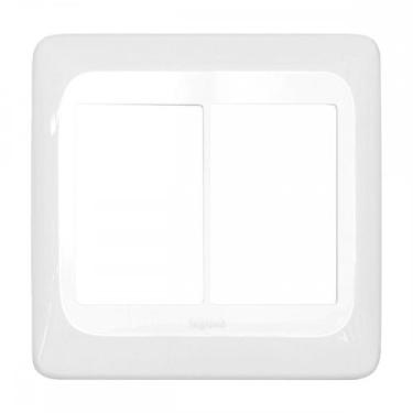Imagem de Placa Pial Pop Branca 4X4 - 3 Modulos+3 Modulos Juntos Lgp44